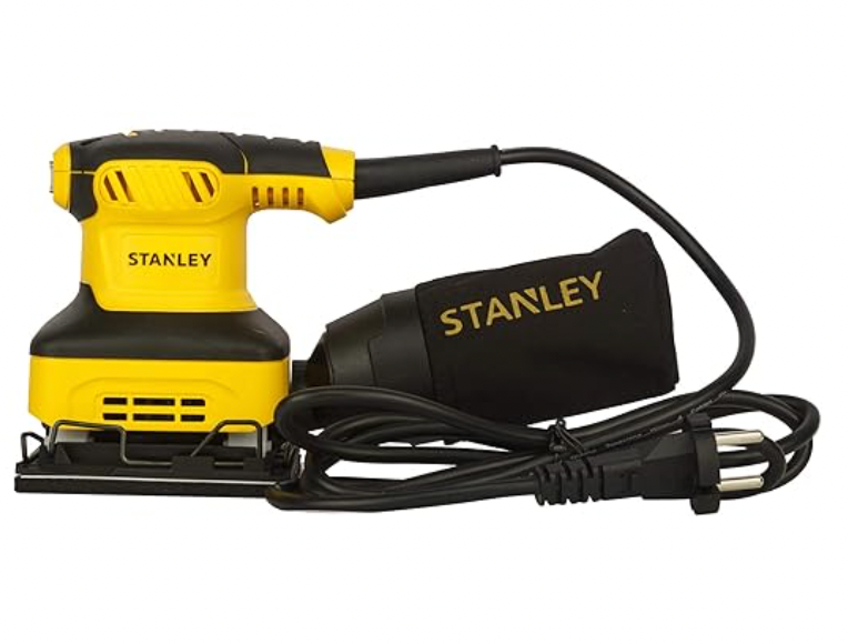 STANLEY 240W AC CORDED 1/4 SHEET SANDER,  SS24 STANLEY 240W AC CORDED 1/4 SHEET SANDER,  SS24