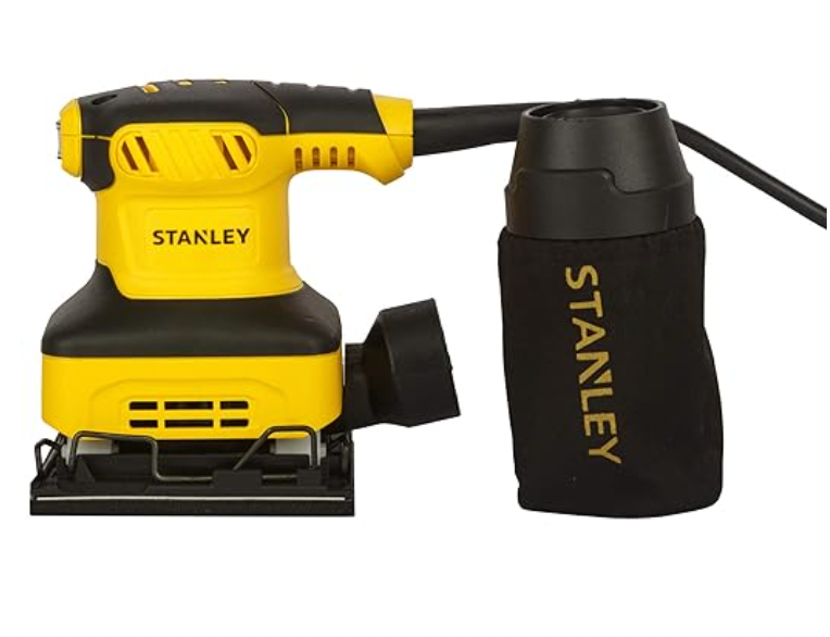 STANLEY 240W AC CORDED 1/4 SHEET SANDER,  SS24 STANLEY 240W AC CORDED 1/4 SHEET SANDER,  SS24