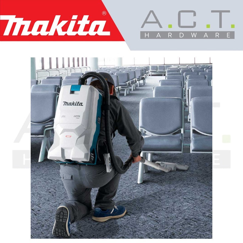 MAKITA VC011GZ CORDLESS BACKPACK VACUUM CLEANER MAKITA VC011GZ CORDLESS BACKPACK VACUUM CLEANER