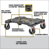 DEWALT TOUGH SYSTEM 2.0 DXL DOLLY DWST08530-1