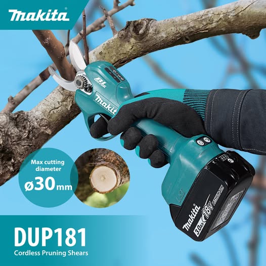 Precision Pruning: The Makita DUP181 18V LXT Brushless Cordless Pruning Shears