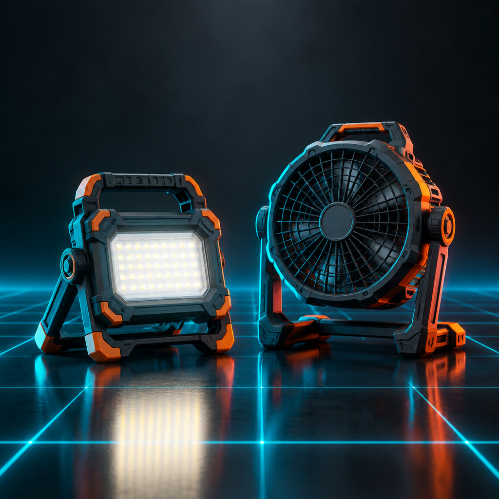 WORKLIGHTS & JOBSITE COMFORT