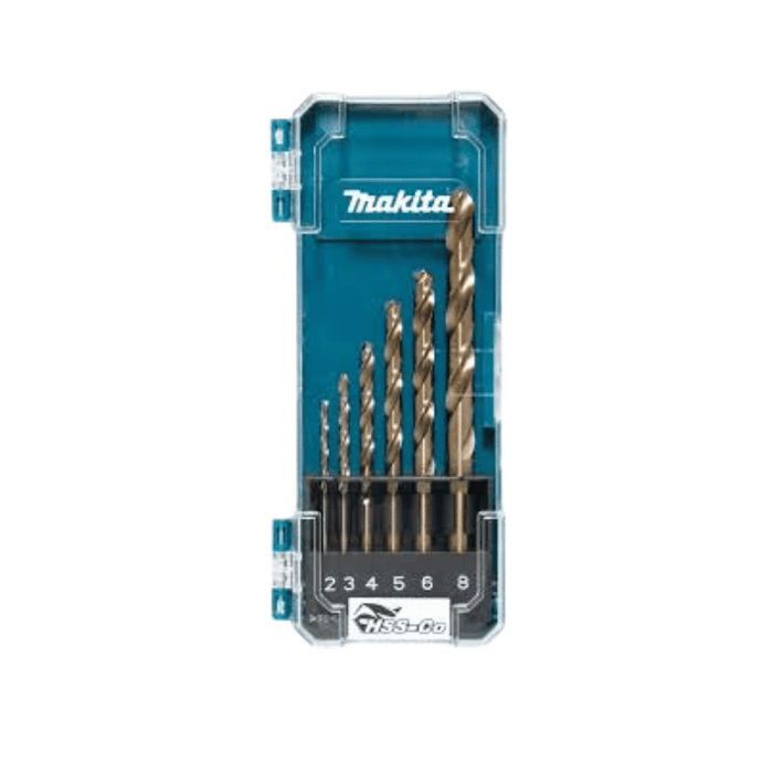 MAKITA HSS-Co METAL DRILL BIT ASSORTMENT (6PCS), D-75758