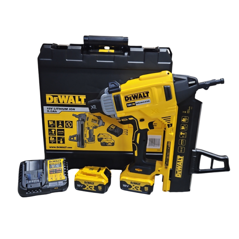 DEWALT DCN890P2 20V MAX CORDLESS BRUSHLESS CONRETE NAILER 5.0AH Main image