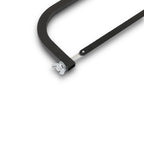 KENDO HACKSAW FRAME WITH CAST ALUMINIUM HANDLE - 30564