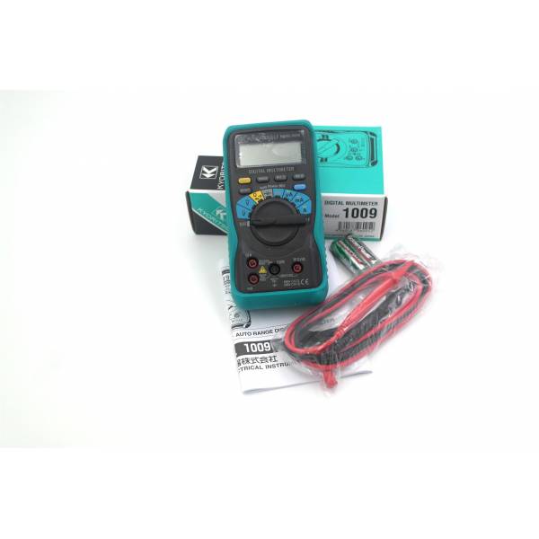 Kyoritsu KEW 1009 Digital Multimeter, 600V AC/DC, 10A, CAT III Secondary image