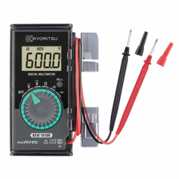 KYORITSU 1019R TRUE RMS CARD-TYPE DIGITAL MULTIMETER