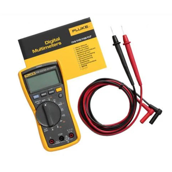 Fluke 115 True RMS Digital Multimeter, 600V, 10A, CAT III