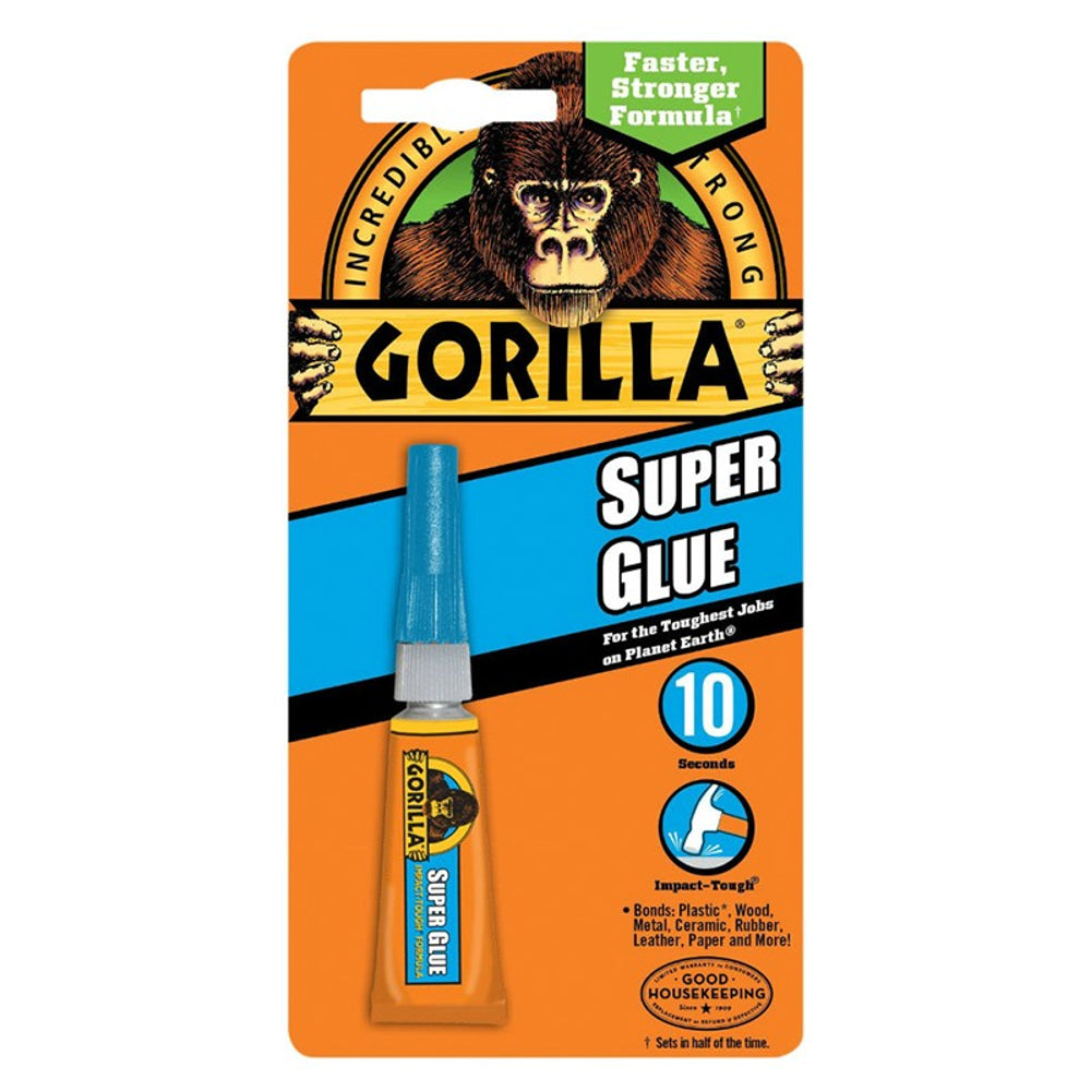 Gorilla Anti-Clog Cap Super Glue Clear, 3g Secondary image