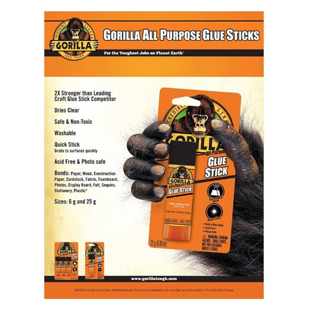 Gorilla All Purpose Glue Stick, 25g Secondary image