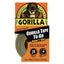 Gorilla To-Go Black Duct Tape, 1" x 30ft
