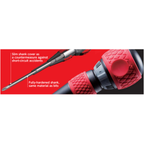 VESSEL 2200 SERIES, BALL-GRIP RATCHET SCREWDRIVER, PHILLIPS & SLOTTED