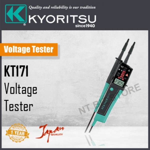 KYORITSU KEWTECH KT171 TWO-POLE VOLTAGE TESTER