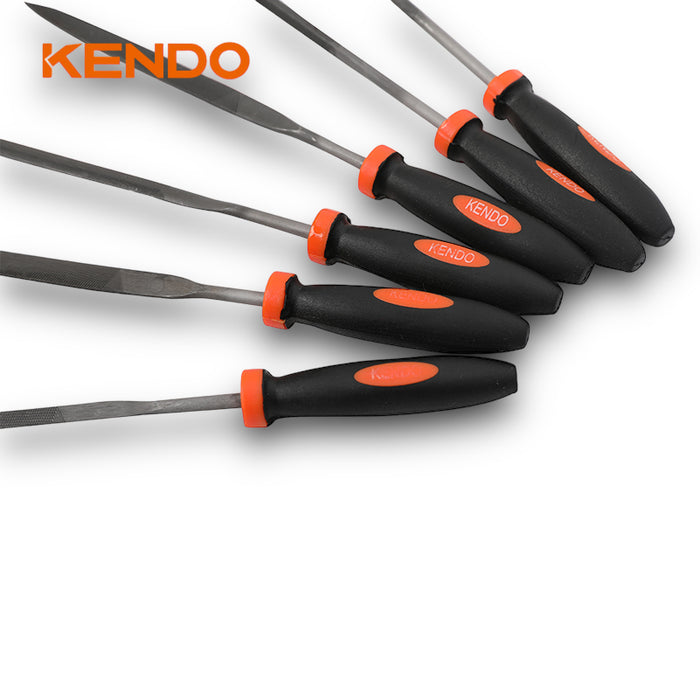 KENDO 6PC NEEDLE FILE SET - 30181