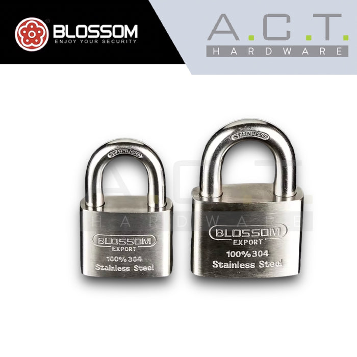 BLOSSOM HEAVY DUTY STAINLESS STEEL PADLOCK, ST45