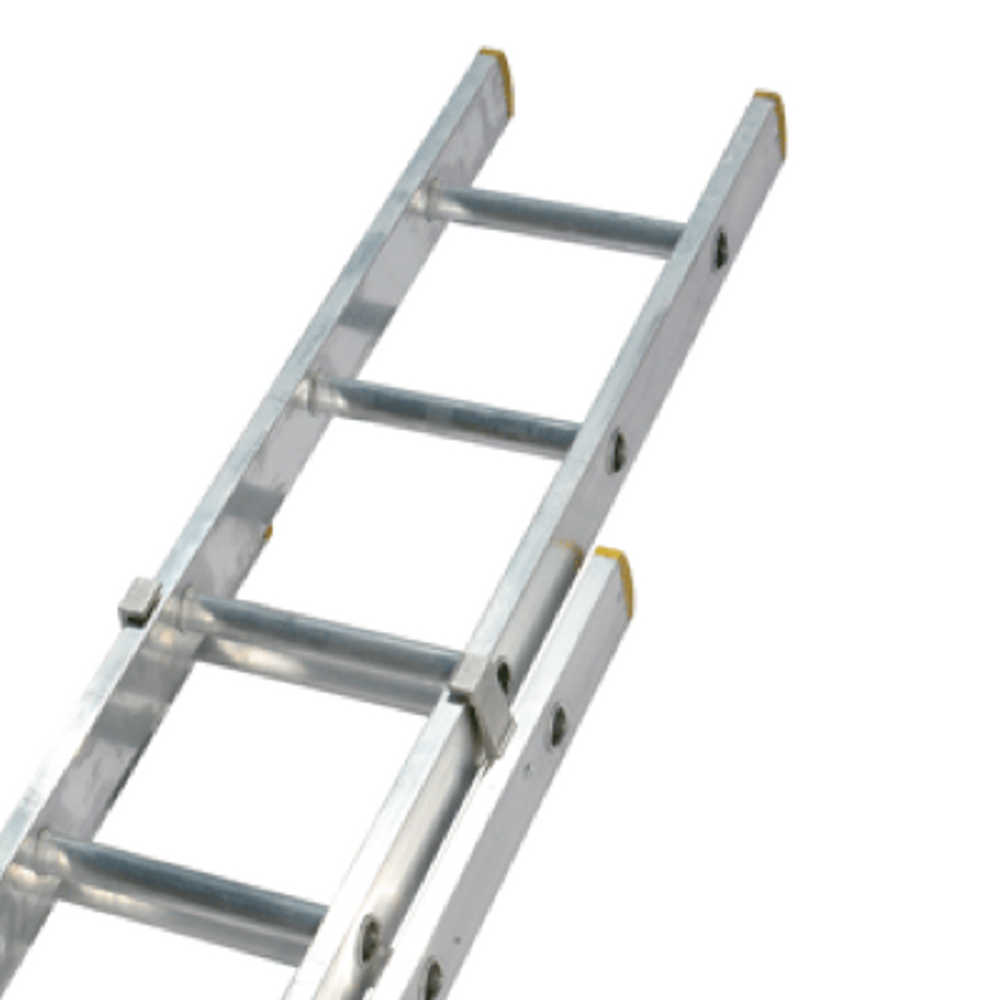 Golden Eagle Aluminium Double Extension Ladder, 8ft + 8ft, 150kg Main image