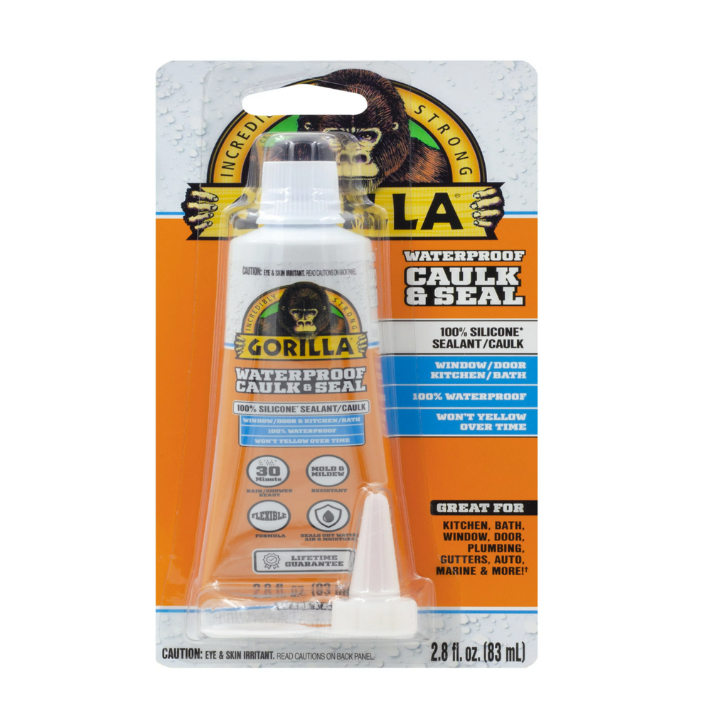 Gorilla Silicone Sealant White, 83ml Main image