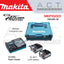 MAKITA MKP1G001 MAKPAC 40Vmax POWER SOURCE KIT (2PCS BL4025 2.5AH BATTERIES, 1PC DC40RA CHARGER)