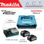 MAKITA QADPSKG1 MAKPAC 40Vmax POWER SOURCE KIT (2PCS BL4020 2.0AH BATTERIES, 1PC DC40RC CHARGER)