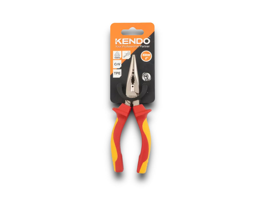 KENDO VDE Long Nose Pliers - 11031 11032