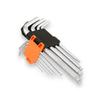 KENDO 9PC BALL END HEX KEY SET, ALLEN KEY, 20735, 20736, 20737