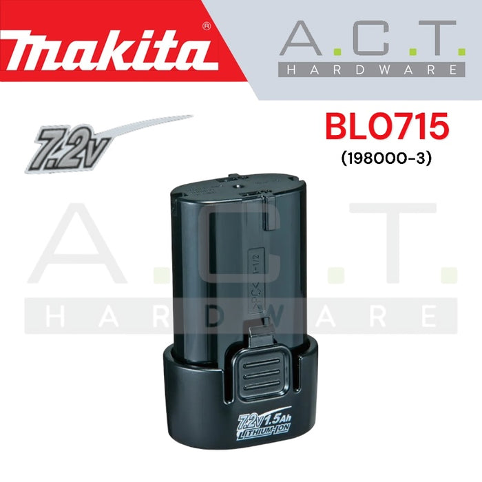 MAKITA BL0715 LI-ION BATTERY (NORMAL BATTERY)