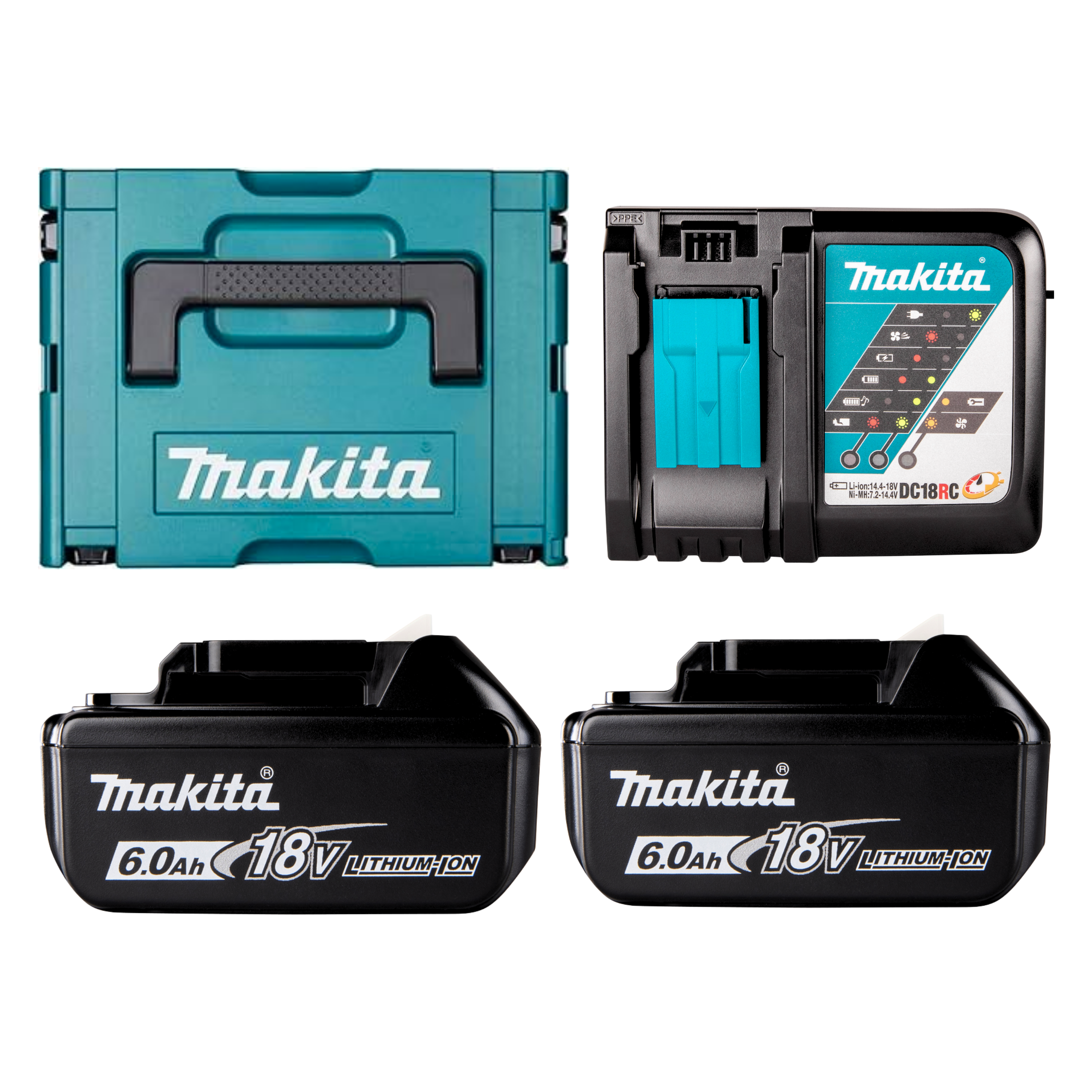 MAKITA 198119-8, MKP1RG182, 18V LI-ON 6.0AH MAKPAC POWER SOURCE KIT (PSK) Main image