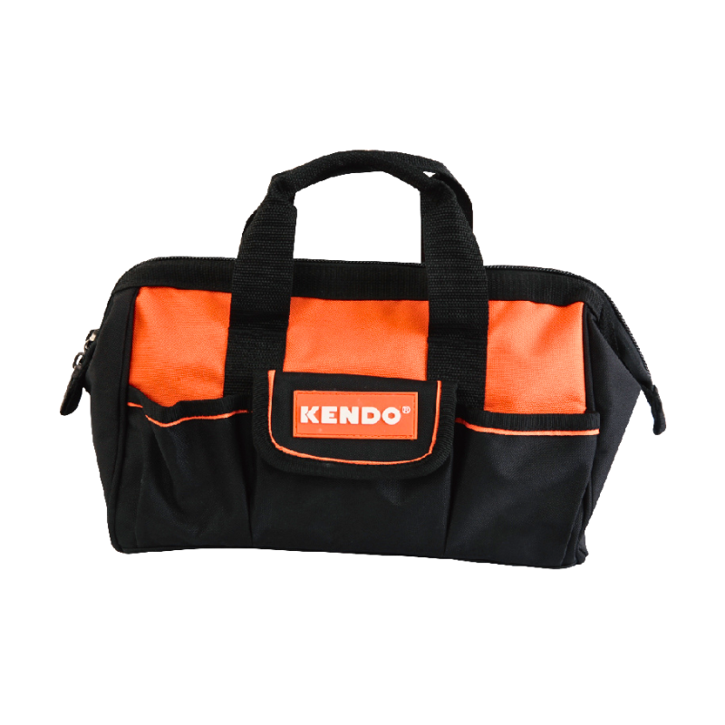 KENDO 12" (32CM) Multi-functional Nylon Open Mouth Tool Bag, 90162