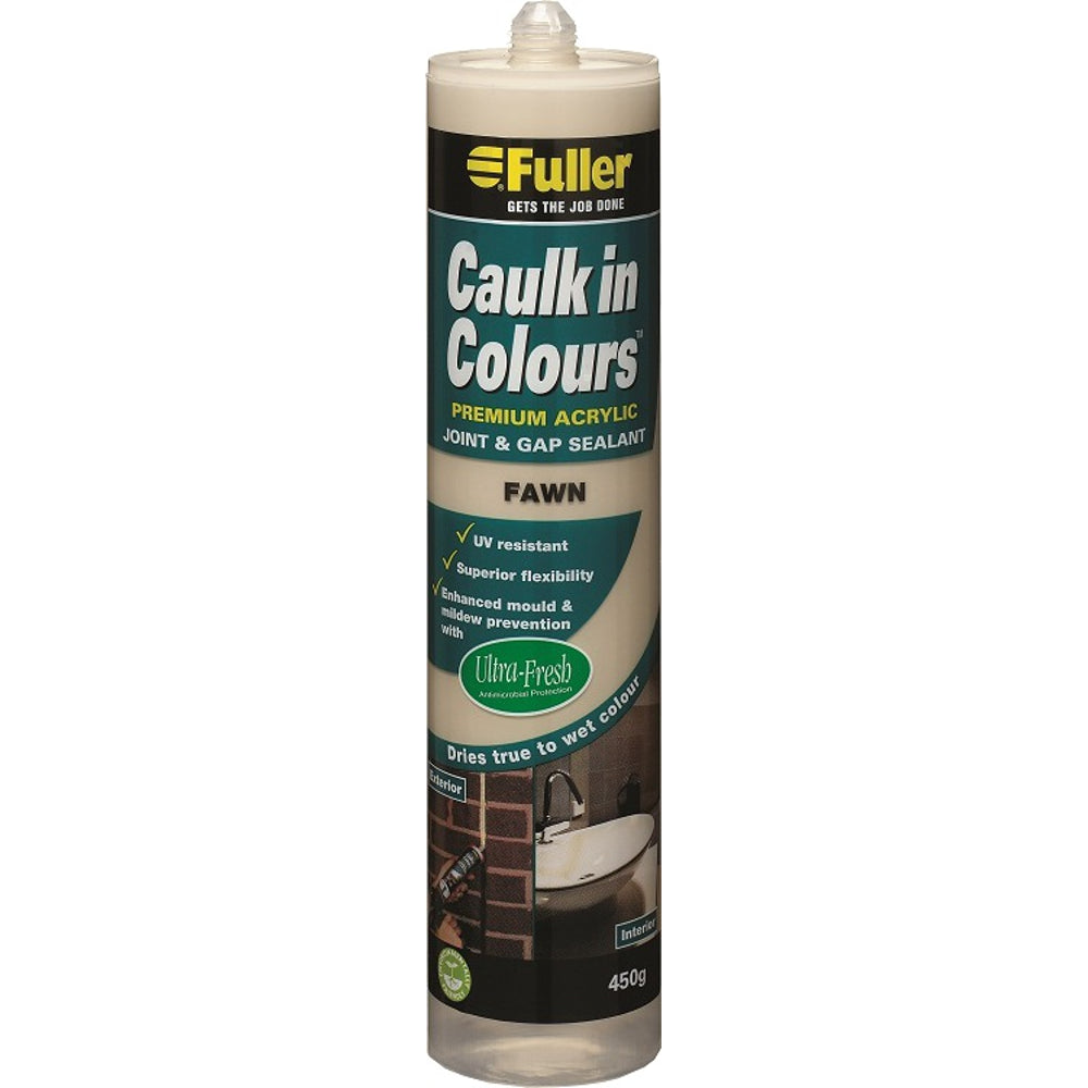 H.B. Fuller Caulk in Colours Acrylic Sealant 450g
