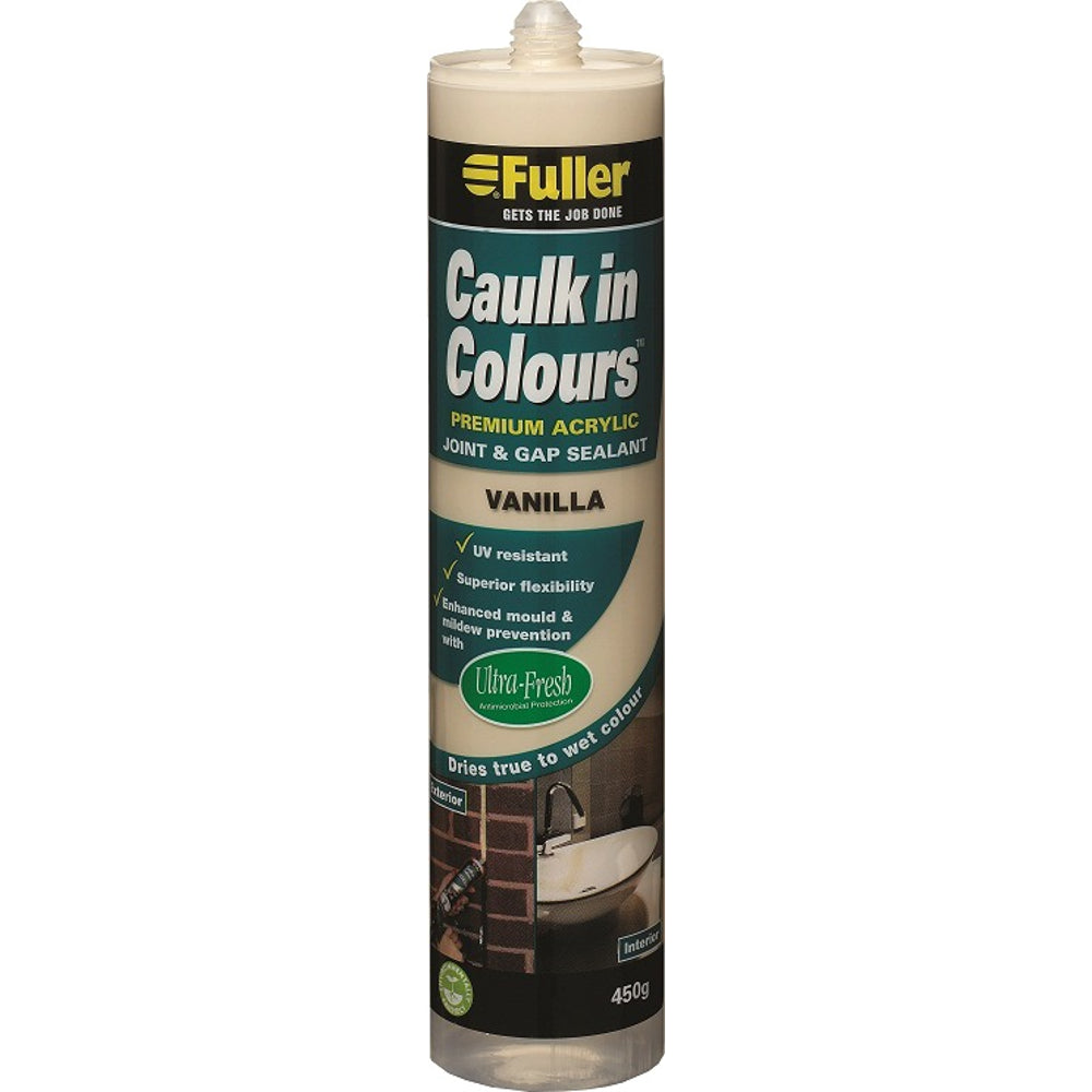H.B. Fuller Caulk in Colours Acrylic Sealant 450g