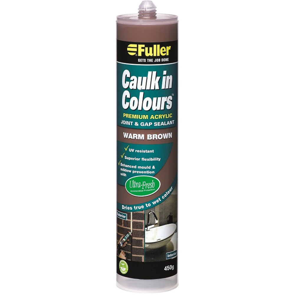 H.B. Fuller Caulk in Colours Acrylic Sealant 450g