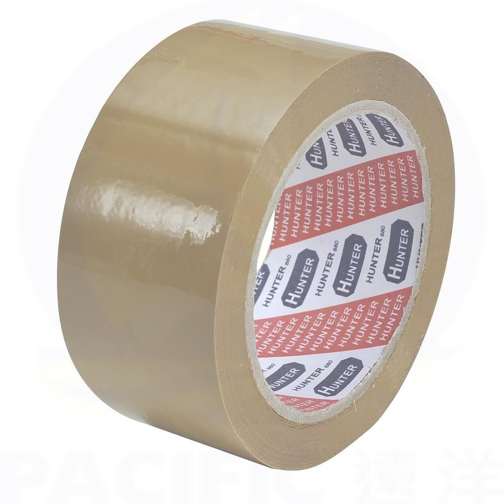 Hunter OPP Packing Tape, Brown, 48mm x 40yd