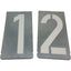 Hunter Number Stencil Plate Set 0-9, 25mm to 300mm