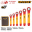 INGCO VDE 6PCS INSULATED RATCHET WRENCH SET 10-19MM HKISPA0603