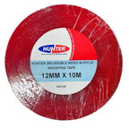 Hunter 260 Double Sided Acrylic Mounting Tape, Clear, 10m