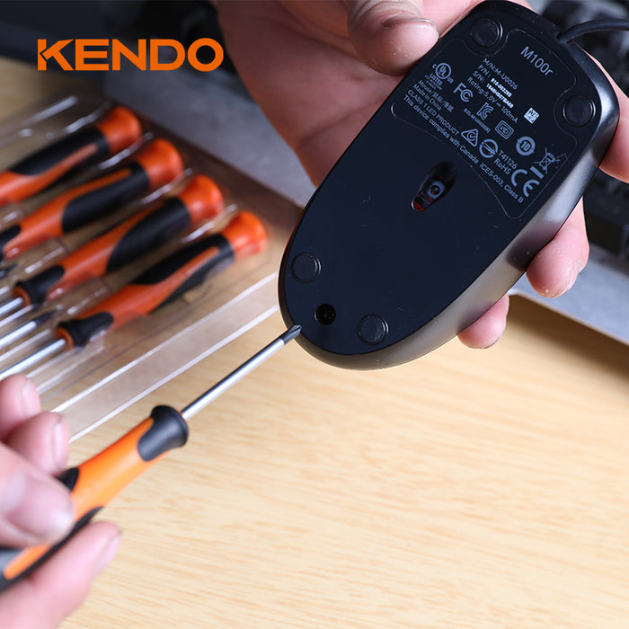 KENDO 9PC PRECISION SCREWDRIVER SET - 20537