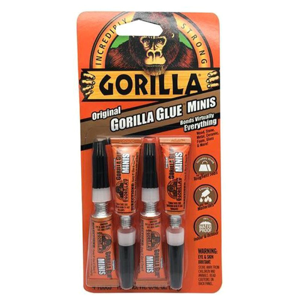 Gorilla Original High Strength Glue Brown, 4 x 3g Main image
