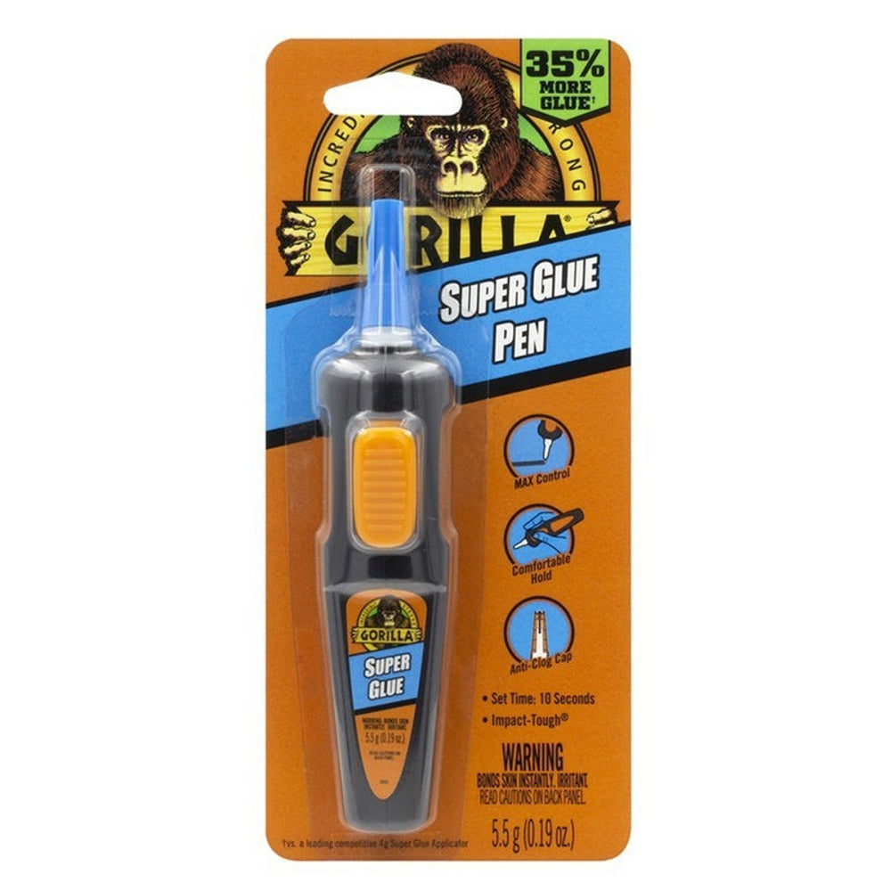 Gorilla High Strength Super Glue Pen, 5.5g