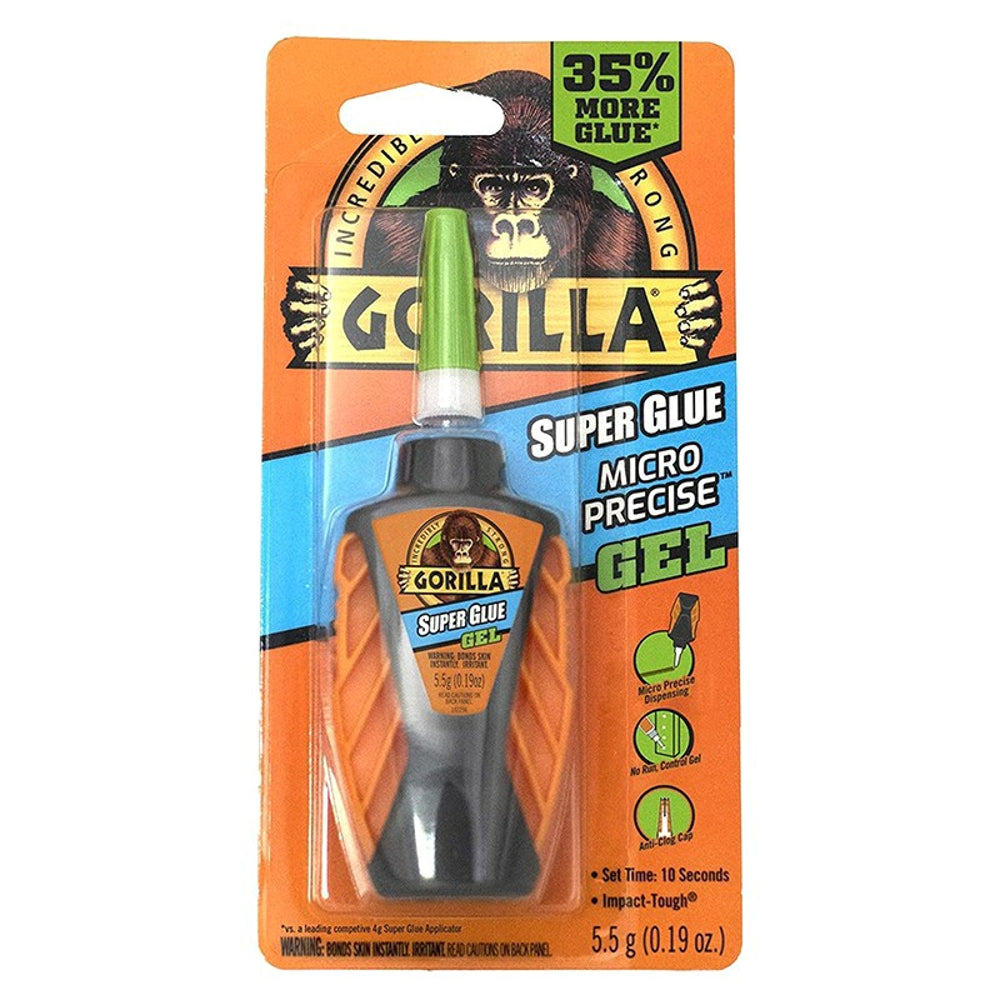 Gorilla Super Glue Micro Precise Gel, 5.5g Main image