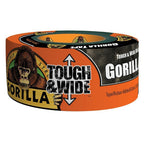 Gorilla Tough & Wide Duct Tape, Black, 2.88" x 25 Yards