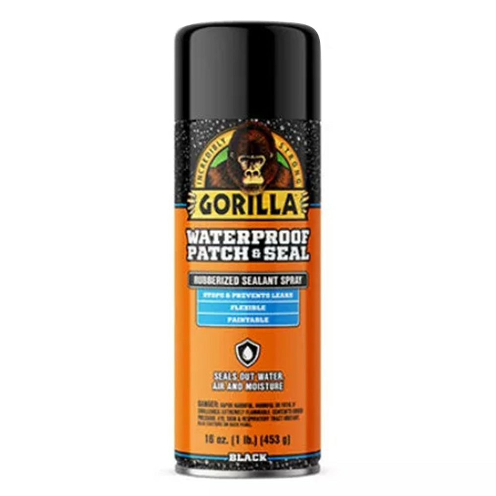 Gorilla Waterproof Patch & Seal Spray Black, 453g Main image