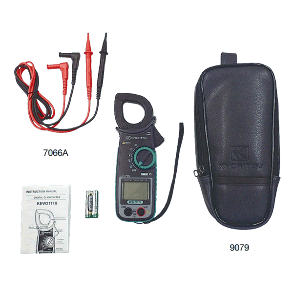 KYORITSU 2117R TRUE RMS AC DIGITAL CLAMP METER
