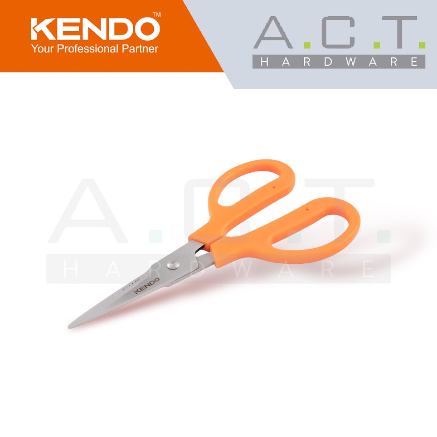 KENDO UNIVERSAL HOUSEHOLD SCISSORS WITH STAINLESS STEEL BLADE - 30753 Main image