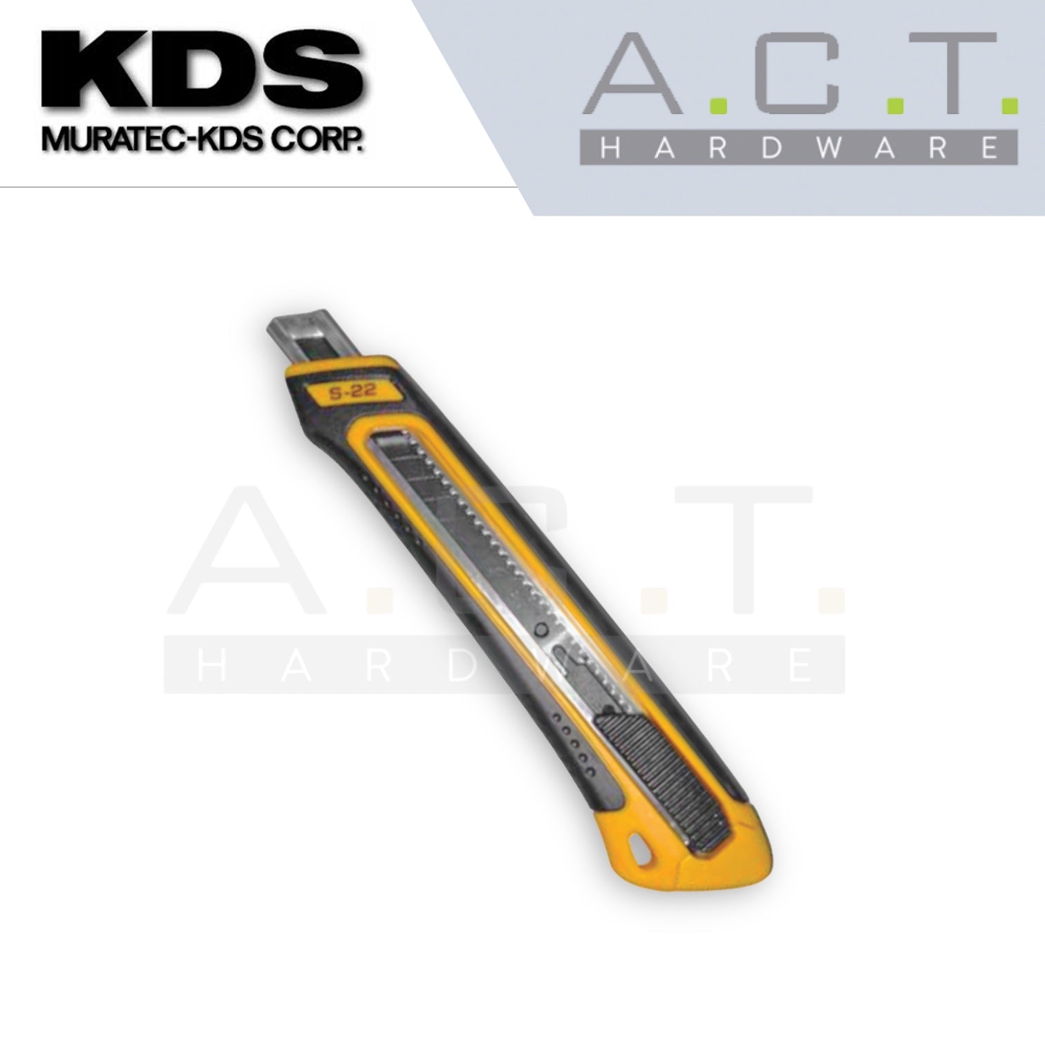 KDS S22, AUTO LOCK GRIP FIT CUTTER 9MM