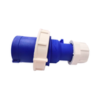 ASYS WEATHERPROOF INDUSTRIAL PLUG, 16A-6H 2P, 220V MALE- ASYS1663SVW