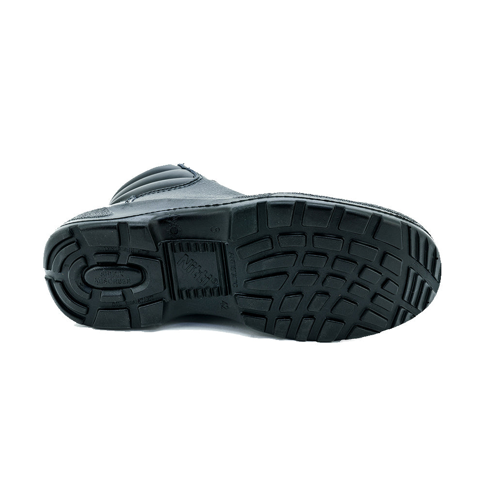 Nitti 23281, Safety Shoes, High Cut Pull-on [BLACK]