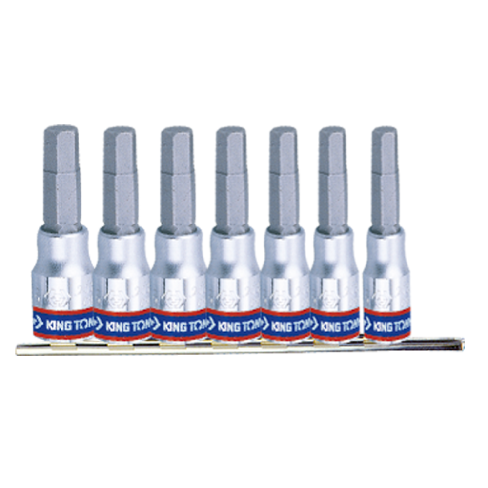 King Tony 2127PR 1/4 inch Drive Hex Bit Socket Set Main image