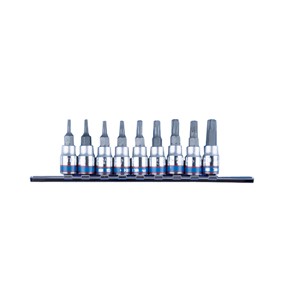 King Tony 2119PR Tamper Resistant Torx Bit Socket Set