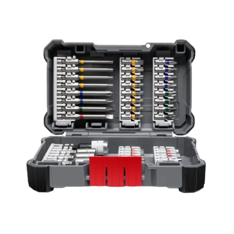 EXCLUSIVE BOSCH SCREW BIT SET WITH SCREWDRIVER, 45PCS IN TOUGH HARD CASE