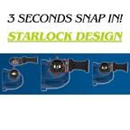 BOSCH Starlock OMT Basic Tile, Concrete & Stainless Steel Blades Set, For Oscillating Multitools, Oscillation Blade (3PC/PKT)